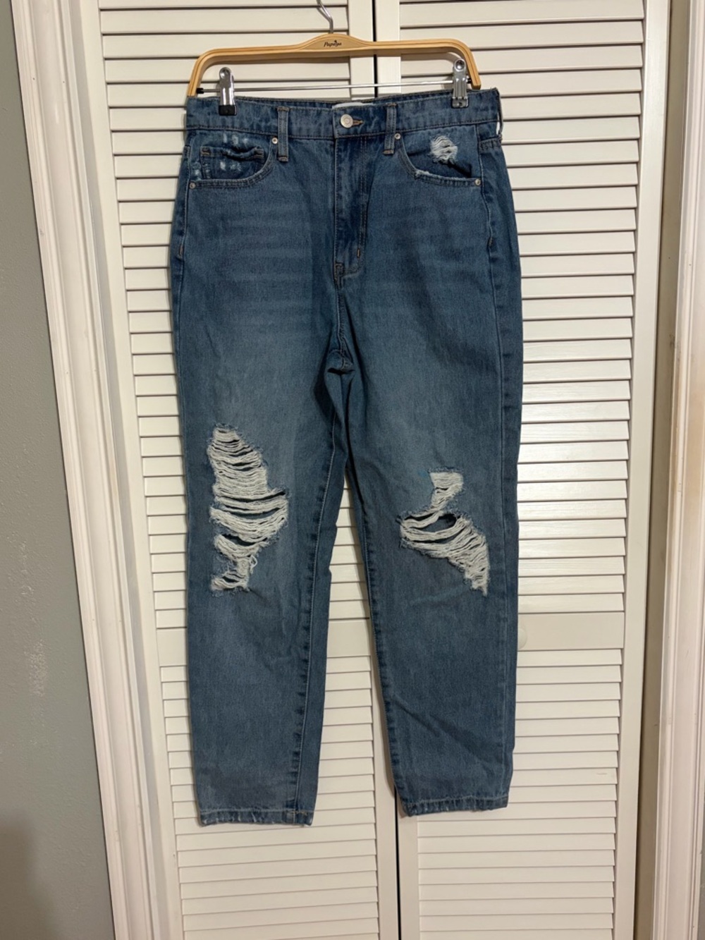 RSQ High-Rise Distressed Blue Women’s Jeans